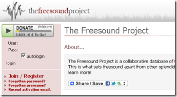 FreeSound - Download gratis Efek Suara